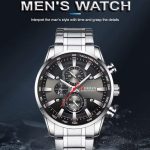 Muški CURREN sat (srebrno-crni) - Slika 4