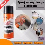 Guma u spreju za izolaciju zaptivanje i lepljenje