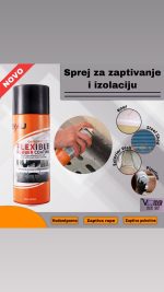 Guma u spreju za izolaciju zaptivanje i lepljenje
