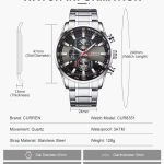 Muški CURREN sat (srebrno-crni) - Slika 5