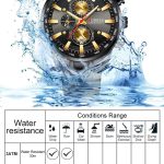 Muški CURREN sat (zlatno-crni) - Slika 7