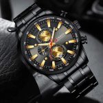 Muški CURREN sat (zlatno-crni) - Slika 2