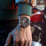 Muški CARREN sat model 8355(crno-zlatni) - Slika 3