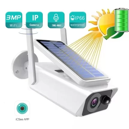 SOLARNA WIFI KAMERA IP66 128gb