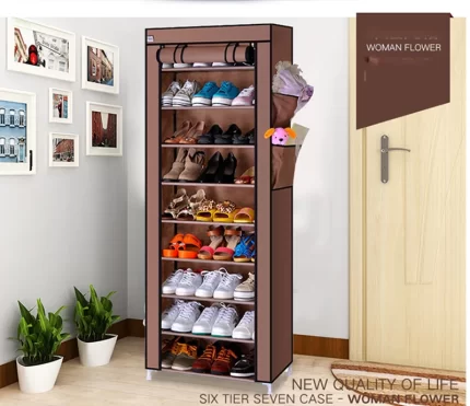 Platneni cipelarnik sa 9 polica