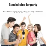 Bežični karaoke mikrofon WS-858L - Slika 3