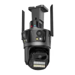 Pametna PZT Wi-Fi kamera sa 3 objektiva i rotacijom – 4MP HD, dvosmerni audio, human tracking