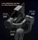 Podesivi držač za mobilni – stabilan gimbal za snimanje - Slika 2