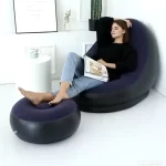 Fotelja na naduvavanje – Lazy Bag Na Naduvavanje za Plažu, Kamp i Dvorište