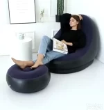 Fotelja na naduvavanje – Lazy Bag Na Naduvavanje za Plažu, Kamp i Dvorište