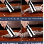 Električni strugač za skidanje krljušti riba | Bežični i vodootporni uređaj za brzo čišćenje