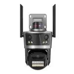 Pametna PZT Wi-Fi kamera sa 3 objektiva i rotacijom – 4MP HD, dvosmerni audio, human tracking - Slika 3