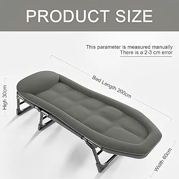 Sklopivi Ležaj za Kampovanje sa Dušekom i Naslonom na 5 Pozicija Sklopivi Ležaj za Kampovanje sa Dušekom i Naslonom na 5 Pozicija
