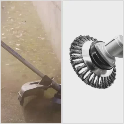 Čelična četka za trimer 6" – Efikasno uklanjanje korova i tvrdokornih naslaga