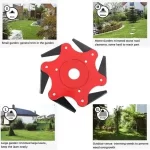 Čelični nastavak za trimer sa 6 oštrica – Moćno sečenje guste trave i žbunja - Slika 2