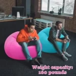 Lazy Bag Fotelja na Naduvavanje – Prenosiva i Udobna Fotelja za Plažu, Kamp i Dvorište - Slika 4