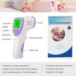 Infracrveni digitalni beskontaktni toplomer LCD za merenje temperature čela za bebe i odrasle - Slika 3