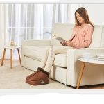 2 u 1 električni grejač za stopala, udoban plišani  masažer grejač za stopala, masažer za grejanje stopala, velike papuče za masažu i grejanje - Slika 6