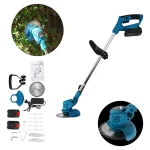 Aku Trimer za Travu sa 2 Baterije – Kompaktan i Snaga za Baštu