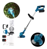 Aku Trimer za Travu sa 2 Baterije – Kompaktan i Snaga za Baštu