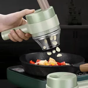 Električni secko za povrće, 4u1 – brzo i lako seckanje - Slika 4