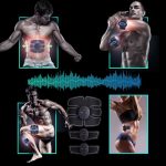 Pametni EMS trenažer za oblikovanje stomaka i ruku, stimulator mišića za neaktivne osobe - Slika 9