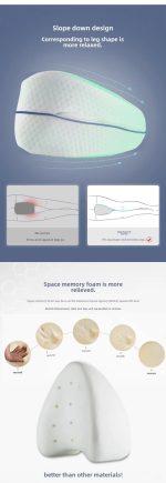 Jastuk za noge u obliku srca, jastuk za trudnice, za spavanje na boku - Slika 7