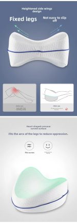 Jastuk za noge u obliku srca, jastuk za trudnice, za spavanje na boku - Slika 6