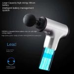 Električni masažer pištolj za telo, vibracioni fitnes uređaj za ublažavanje bolova u mišićima - Slika 4