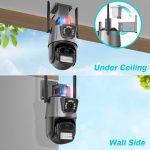 HWEN 8MP 4MP WiFi IP kamera sa alarmom i dualnim ekranom: Sigurnosno rešenje za moderni dom - Slika 8