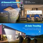 HWEN 8MP 4MP WiFi IP kamera sa alarmom i dualnim ekranom: Sigurnosno rešenje za moderni dom - Slika 10