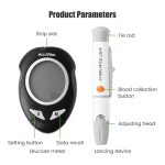 Merač šećera u krvi, test kit za šećer u krvi, dijabetes, kućni glukometar sa 50 iglica i 50 trakica, glukometar kit, dijabetes merač šećera u krvi - Slika 4
