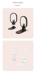 4u1 bežična stanica za punjenje za iPhone 13 12 ProMax, 15W bežični punjač sa postoljem i noćnom lampom za iWatch 7 6 i AirPods 3 - Slika 4