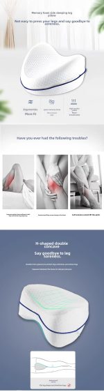 Jastuk za noge u obliku srca, jastuk za trudnice, za spavanje na boku - Slika 4