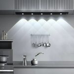 Inteligentno ultra-tanko LED svetlo za kuhinju u obliku mačijeg oka, sa senzorom pokreta za ljudsko telo, samolepljiva traka za osvetljenje vinskih ormarića i visećih elemenata - Slika 8