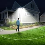 Solarni Reflektor sa Senzorom Pokreta za Dvorište i Fasadu - Slika 5