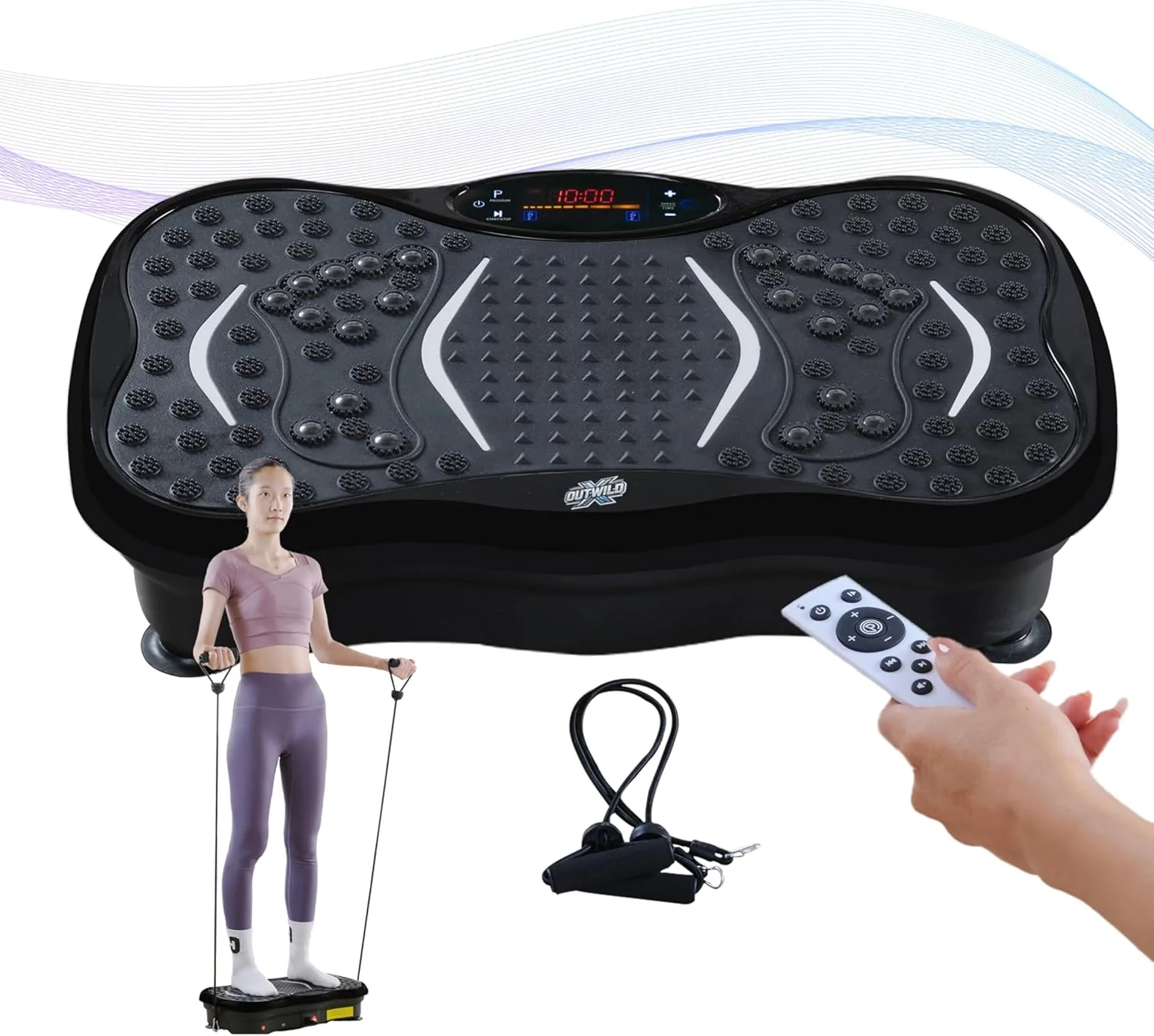 Vibraciona ploča za mrsavljenje i masažu | Akupunktura, balans i jačanje mišića Vibraciona ploča za mrsavljenje i masažu | Akupunktura, balans i jačanje mišića