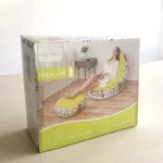 Šarena Fotelja na naduvavanje sa Tabureom – Udobna i Praktična za Dom i Dvorište - Slika 4