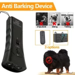 Ultrazvučni uređaj za dresuru i odbijanje pasa sa LED lampom – 3 u 1 funkcija za mirniji dan