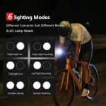 LED Prednje Svetlo za Bicikl – USB Punjivo, Vodootporno i Podesivo - Slika 5