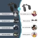 Auto jastuk – naslon za glavu i vrat | Podesiva podrška za udobno i bezbedno putovanje - Slika 6