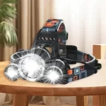 LED čeona lampa sa zumom i punjivom baterijom – Kampovanje, ribolov, planinarenje - Slika 2