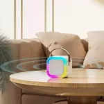 Bluetooth Karaoke Zvučnik sa Mikrofonom – Bežični Mikrofon i Zvučnik za Decu i Odrasle - Slika 3