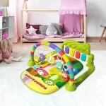 5-u-1 Baby Activity Mat – Muzička Podloga sa Svetlima i Pianinom za Motorni Razvoj Beba - Slika 3