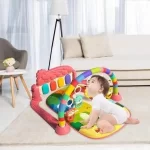 5-u-1 Baby Activity Mat – Muzička Podloga sa Svetlima i Pianinom za Motorni Razvoj Beba - Slika 4