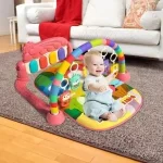 5-u-1 Baby Activity Mat – Muzička Podloga sa Svetlima i Pianinom za Motorni Razvoj Beba - Slika 5