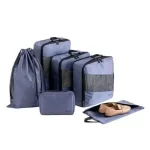 Putni set organizator za odeću – 6 delova od izdržljivog poliestera - Slika 4