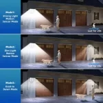 Solarna LED svetla sa senzorom pokreta – 90/108 LED, daljinsko upravljanje, vodootporna IP65 - Slika 4