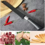 Kuhinjski set noževa od 6 delova – Nerđajući čelik za precizno i lako sečenje - Slika 3