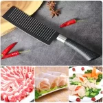 Kuhinjski set noževa od 6 delova – Nerđajući čelik za precizno i lako sečenje - Slika 4